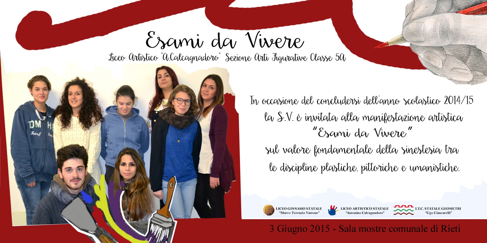 LICEO ARTISTICO, MOSTRA PITTURA E SCULTURA