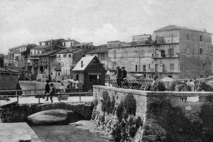 PONTE ROMANO, ERA L’INIZIO DEL 1900