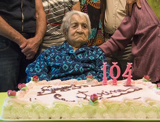 SERVIZIO TG – ROCCASINIBALDA 104 ANNI ESTERINA CLEMENTI