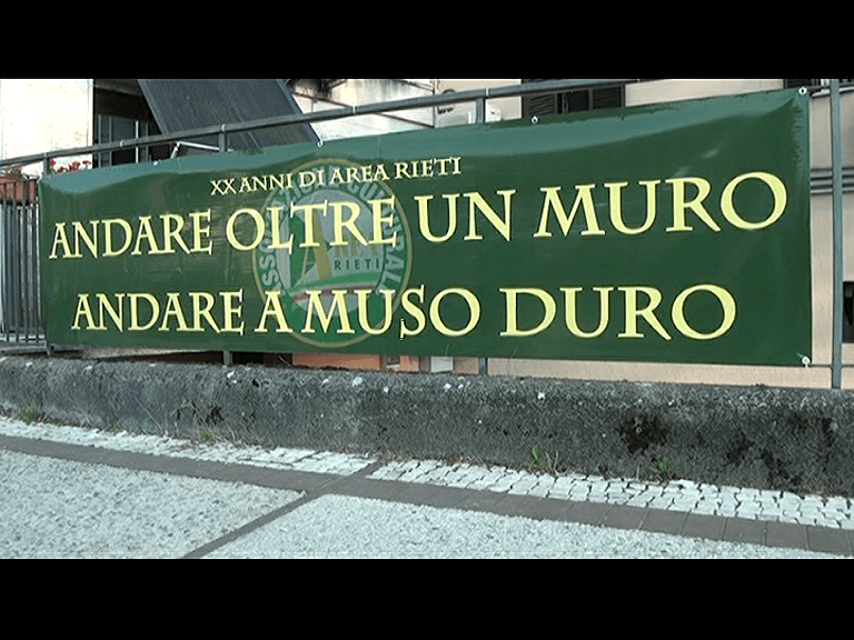AREA RIETI , 20 ANNI