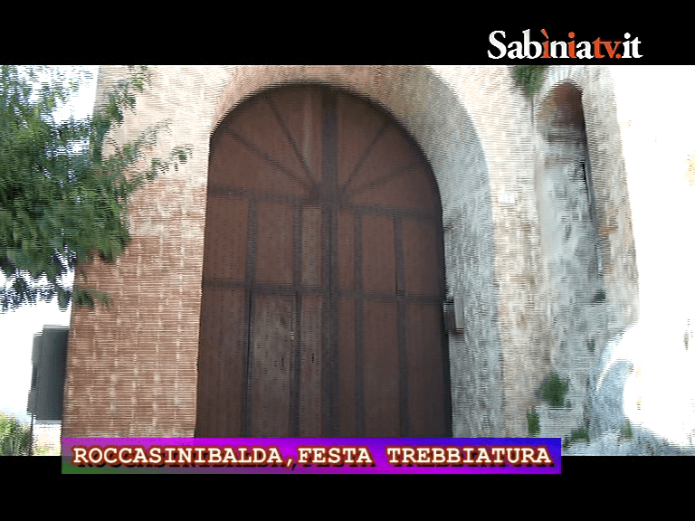 TERRE DELLA SABINA ROCCA SINIBALDA,FESTA TREBBIATURA