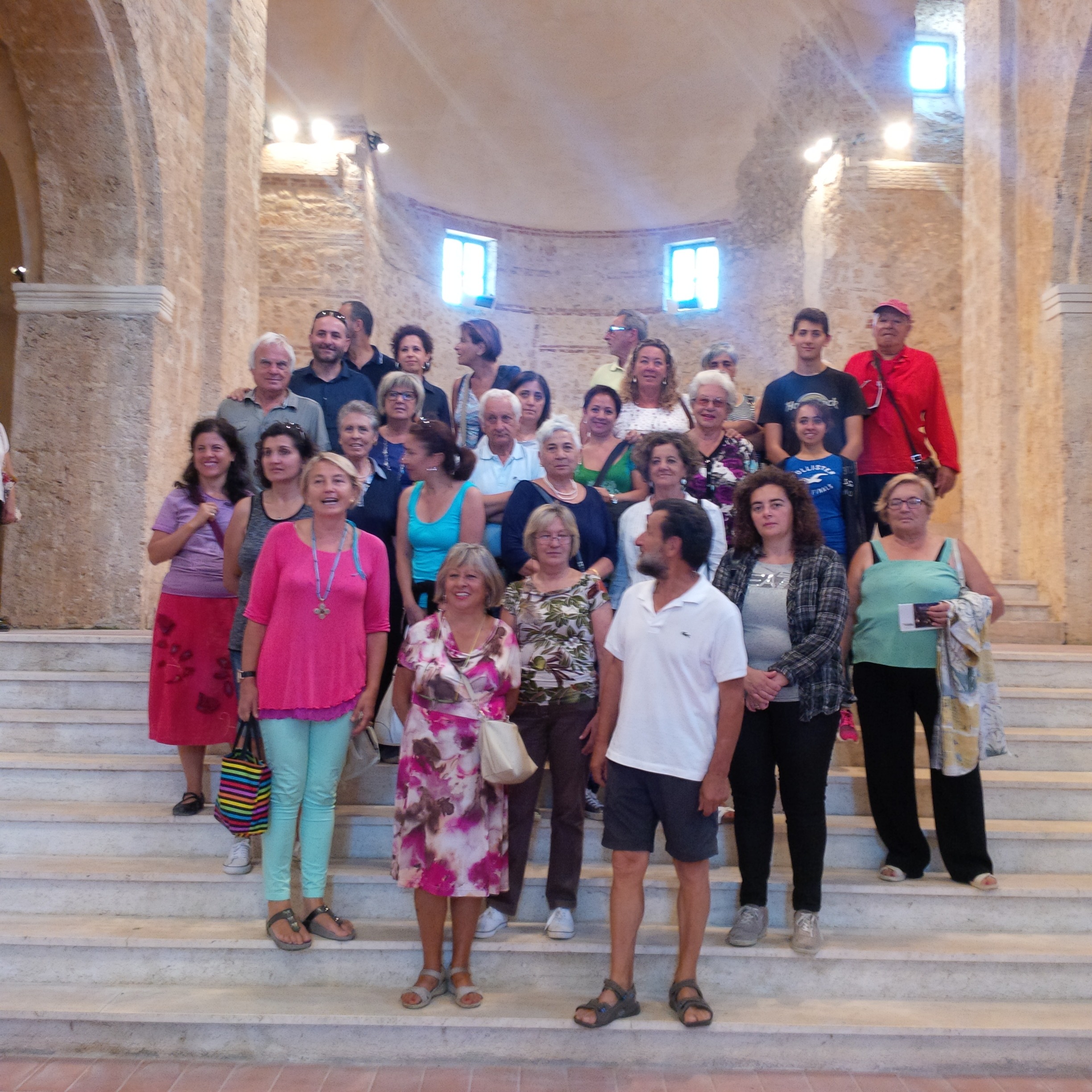 CONCERVIANO, ABBAZIA S. SALVATORE: ECCO I PRIMI VISITATORI