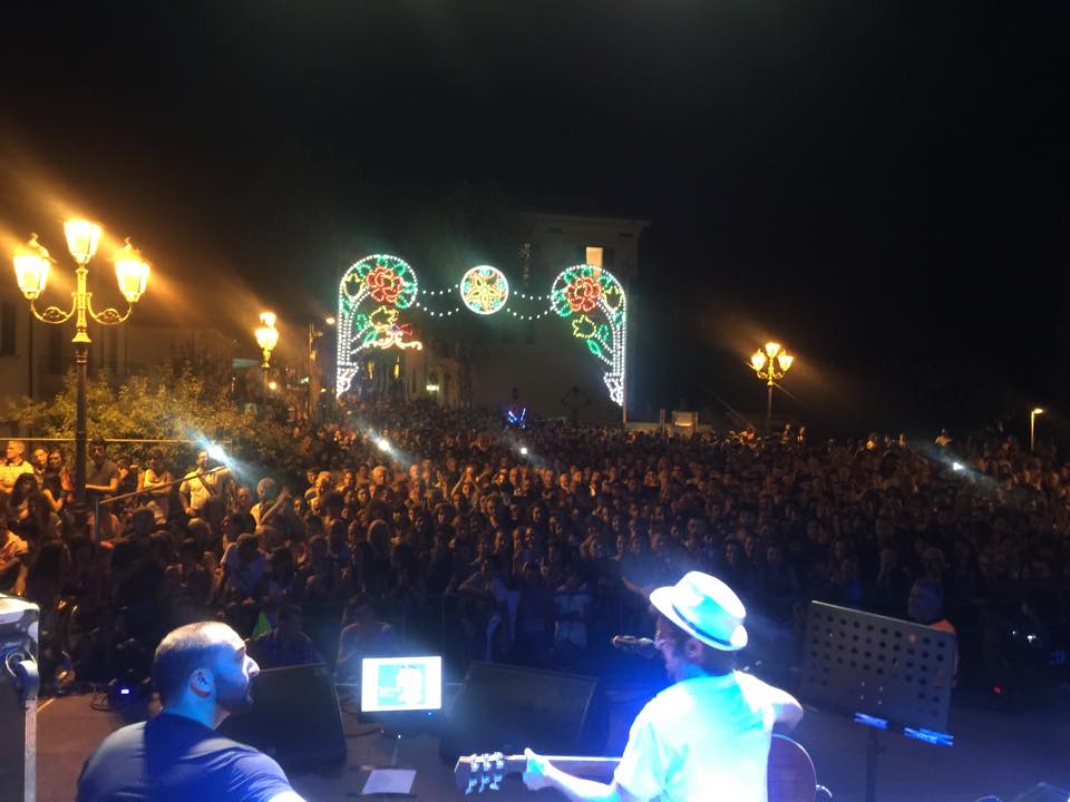 POGGIO NATIVO, SABINIA TV UFFICIALE AL CONCERTO DI NOEMI