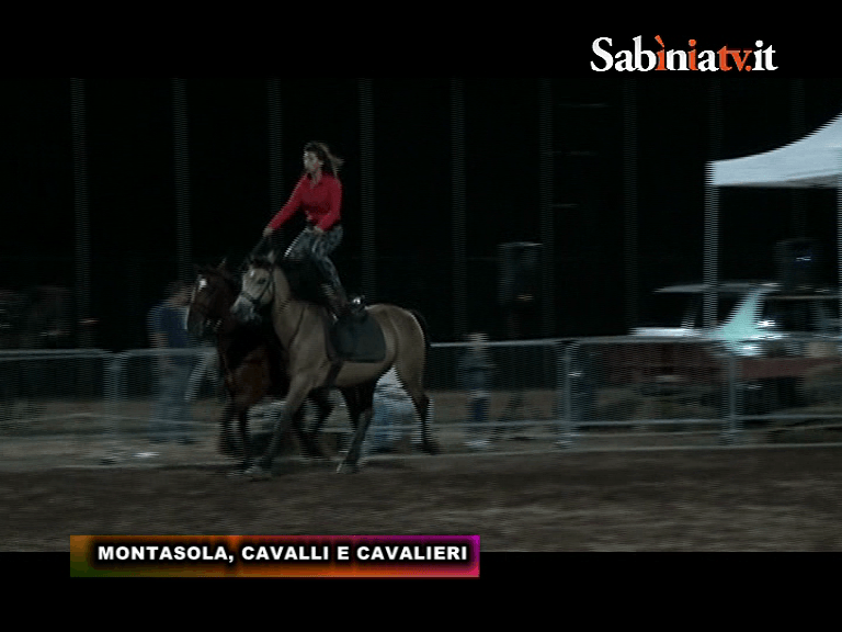 TERRE DELLA SABINA MONTASOLA, CAVALLI E CAVALIERIcorretto