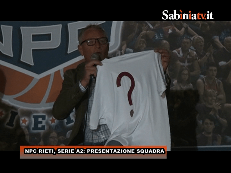 NPC RIETI, SERIE A2 PRESENTAZIONE SQUADRA