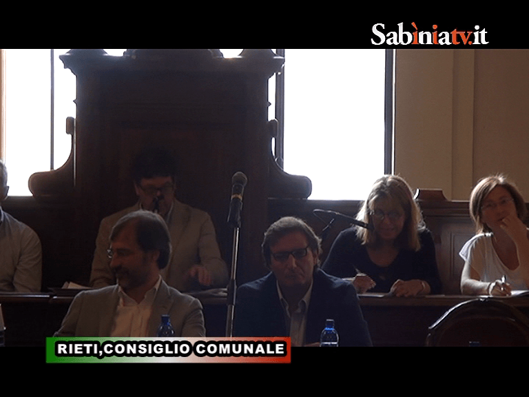RIETI,CONSIGLIO COMUNALE