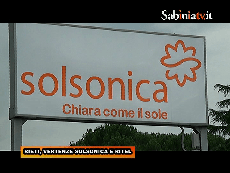 RIETI, VERTENZE SOLSONICA E RITEL