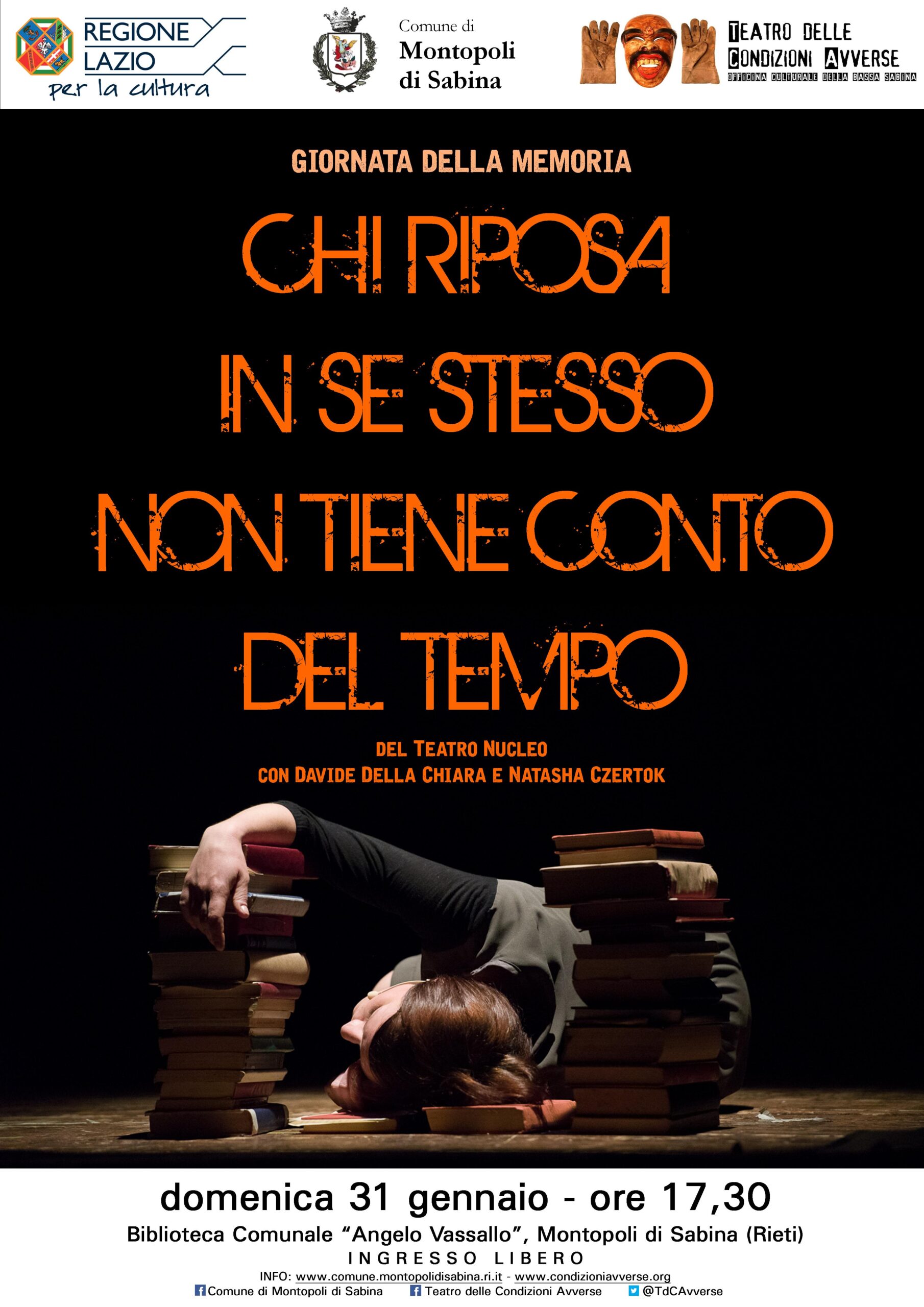 MONTOPOLI, ” CHI RIPOSA IN SE STESSO NON TIENE CONTO DEL TEMPO”