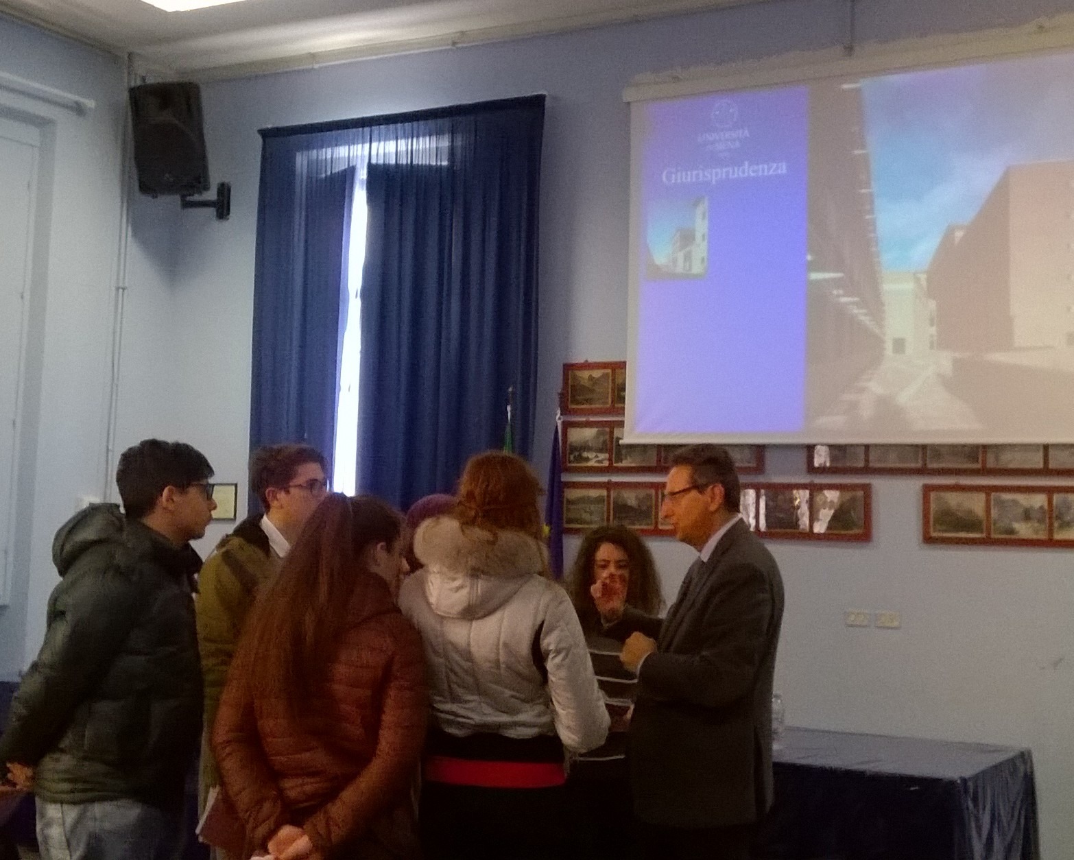 RIETI, IL MAGISTRALE INCONTRA L’UNIVERSITA’ DI SIENA
