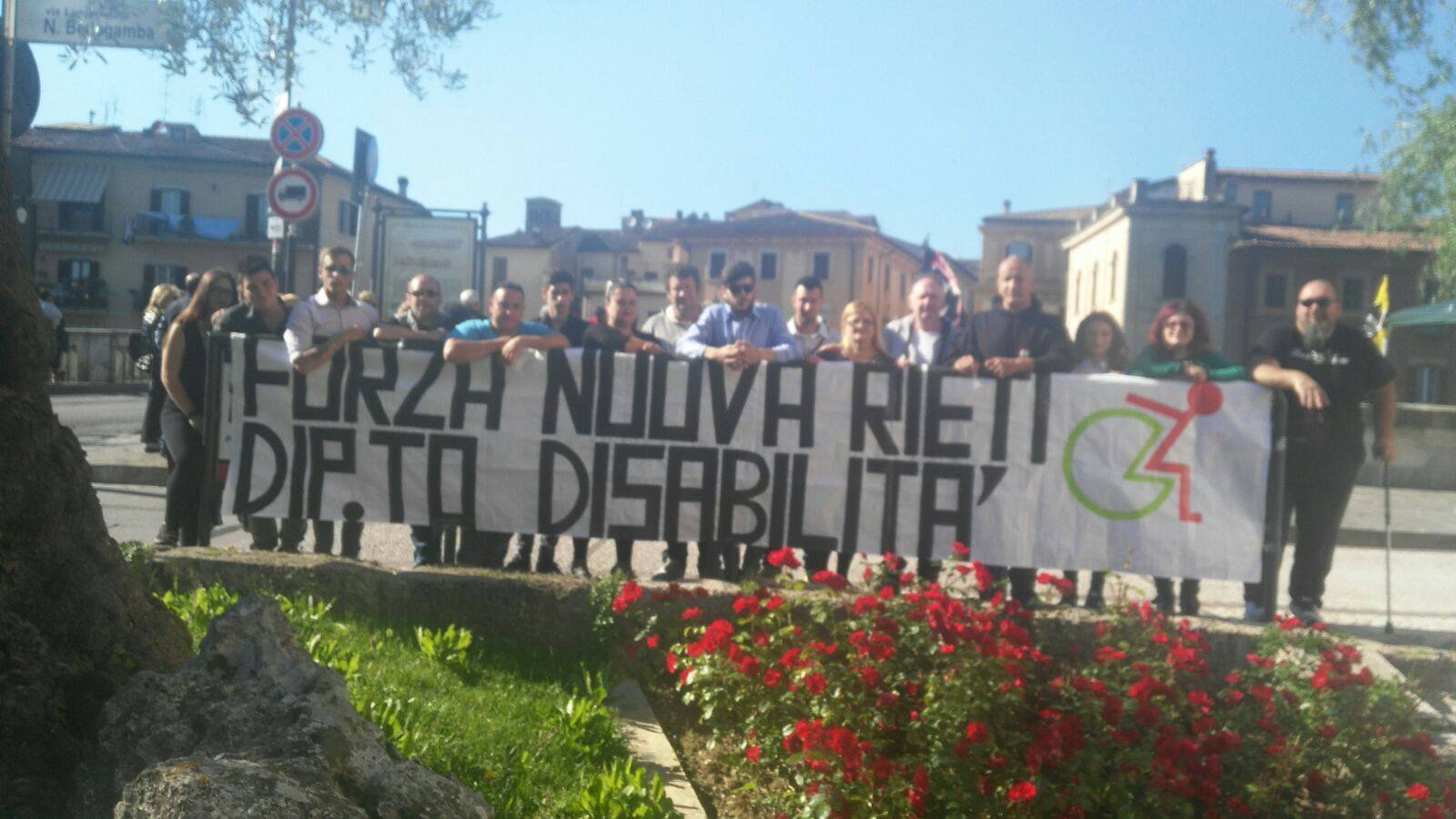 FORZA NUOVA, INAUGURATO IL DIPARTIMENTO DISABILITA’