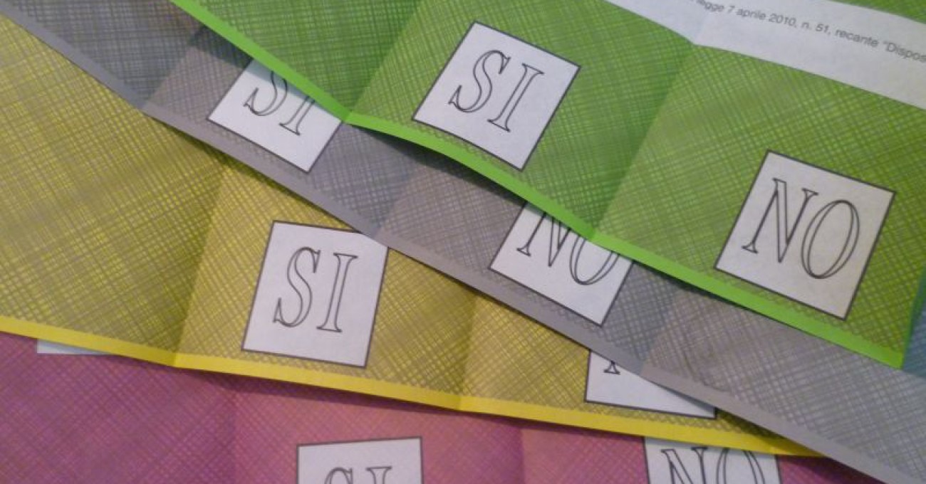 5 STELLE, “SODDISFATTI PER LA VITTORIA DEL NO”