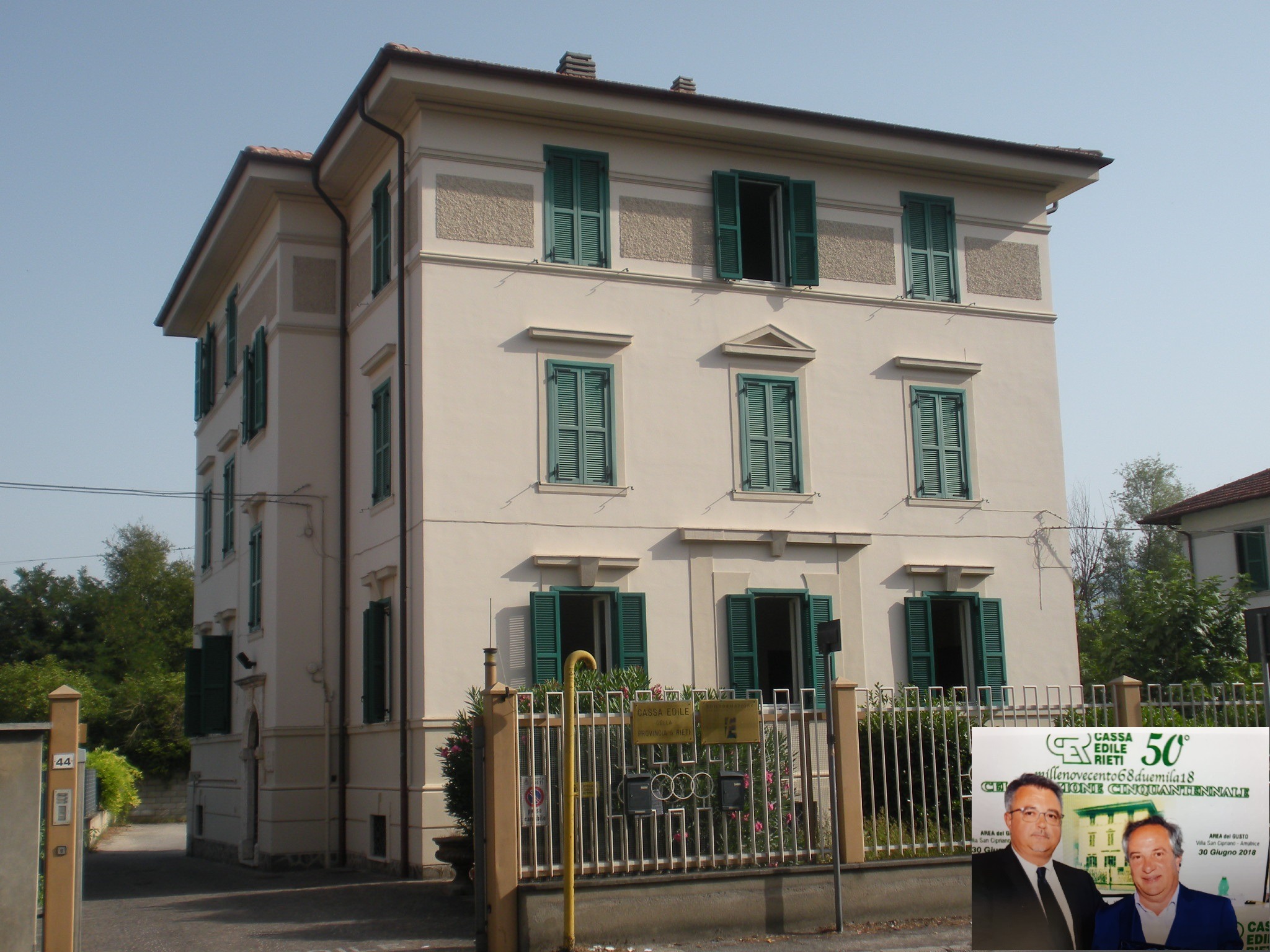 NUOVO STATUTO DELLA CASSA EDILE DI RIETI, SODDISFAZIONE DI ANCE-RIETI, ANAEPA CONFARTIGIANATO EDILIZIA RIETI, FENEAL UIL, FILCA CISL, FILLEA CGIL