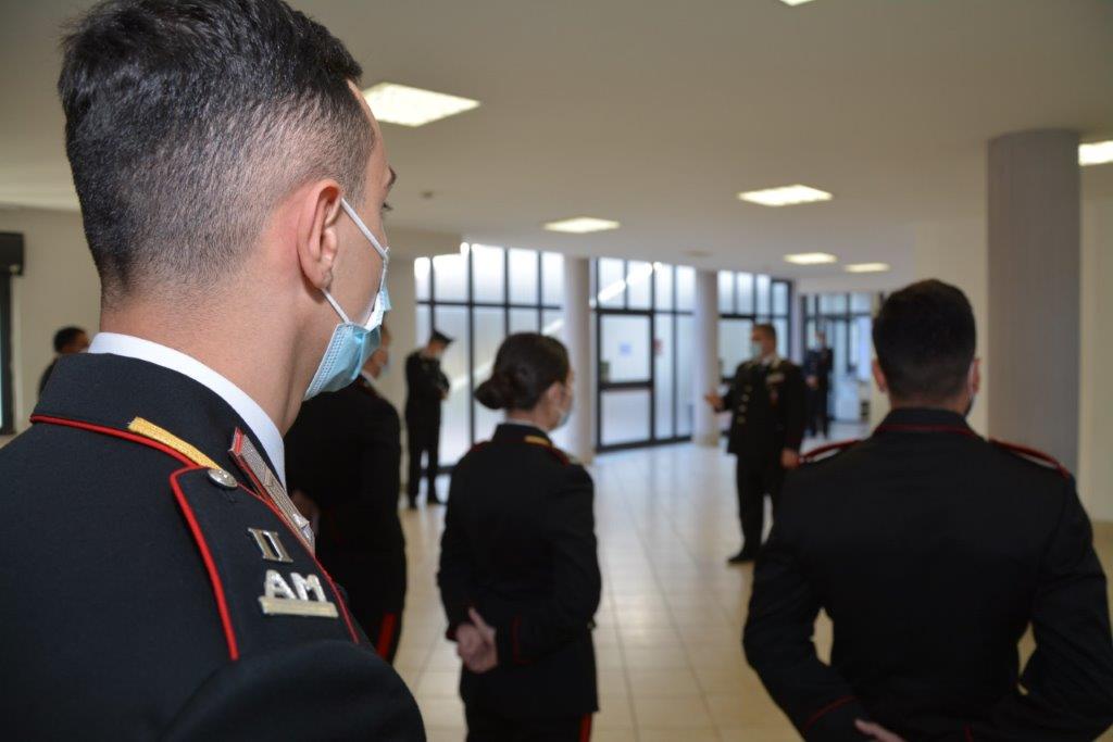 COMANDO PROVINCIALE CARABINIERI: TIROCINIO PER SEI NUOVI ALLIEVI MARESCIALLI