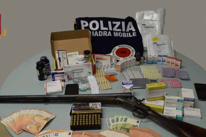 SPACCIO DI ANABOLIZZANTI: DUE ARRESTI E 5 DENUNCE
