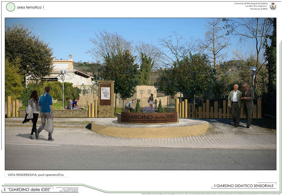 MONTOPOLI: RIQUALIFICAZIONE GIARDINI PUBBLICI DI BOCCHIGNANO