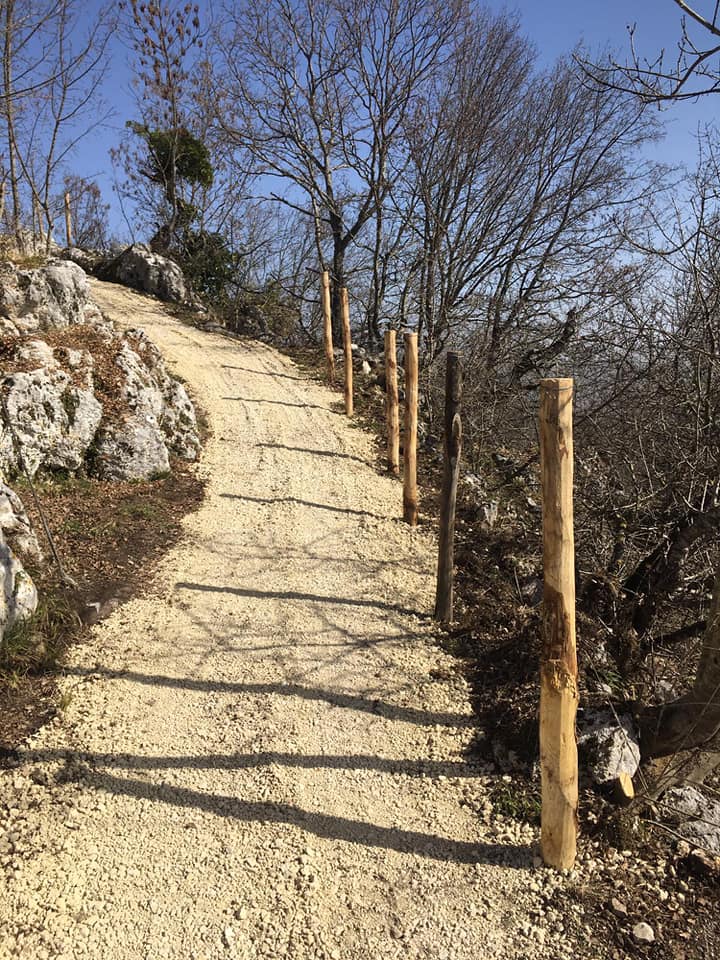 ORVINIO, AL VIA I LAVORI DELLA STORICA VIA CRUCIS