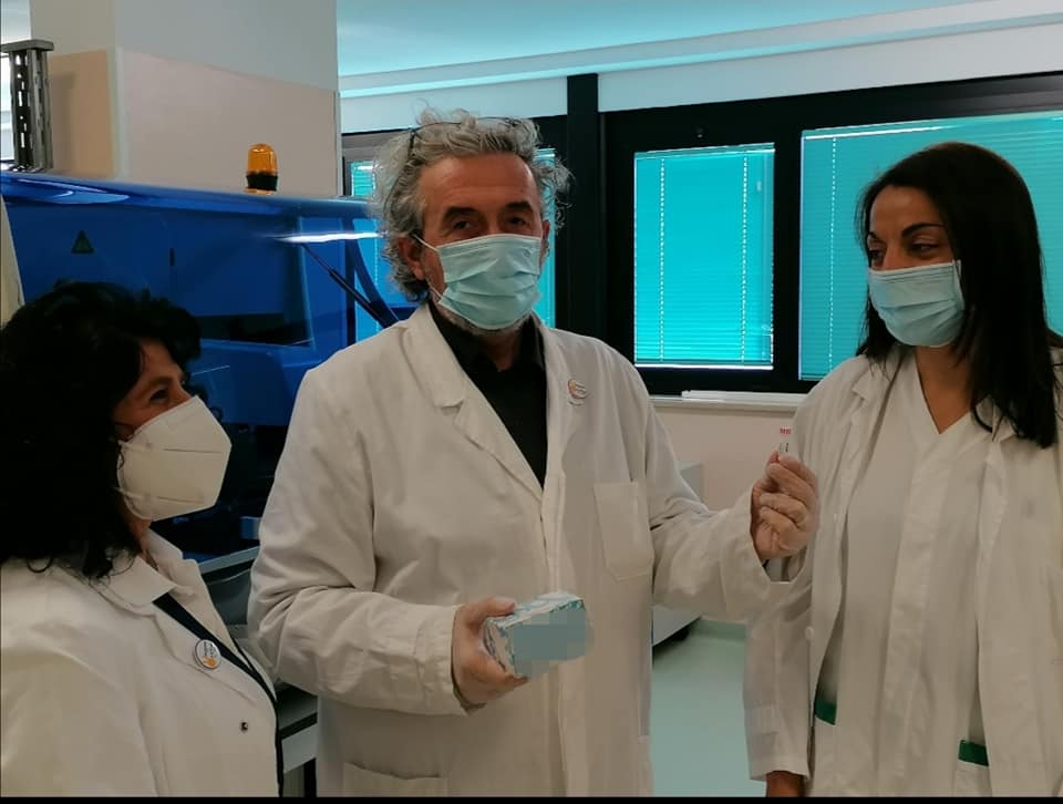 ASL RIETI, ARRIVATE LE SONDE MOLECOLARI PER STUDIARE LE VARIANTI INGLESE, BRASILIANA E AFRICANA