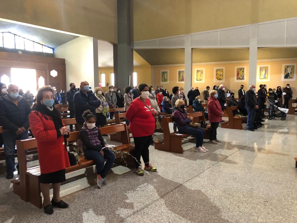 LA DOMENICA DELLE PALME A REGINA PACIS