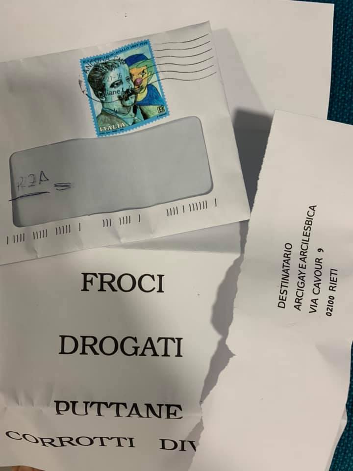 ANVVFC RIETI SOLIDALE CON L’ASSOCIAZIONE LGBT+ARCIGAY