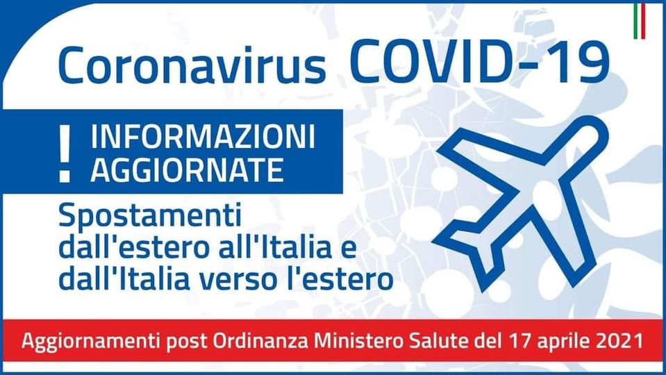 DA OGGI NUOVE REGOLE PER L’INGRESSO IN ITALIA DA PAESI TERZI