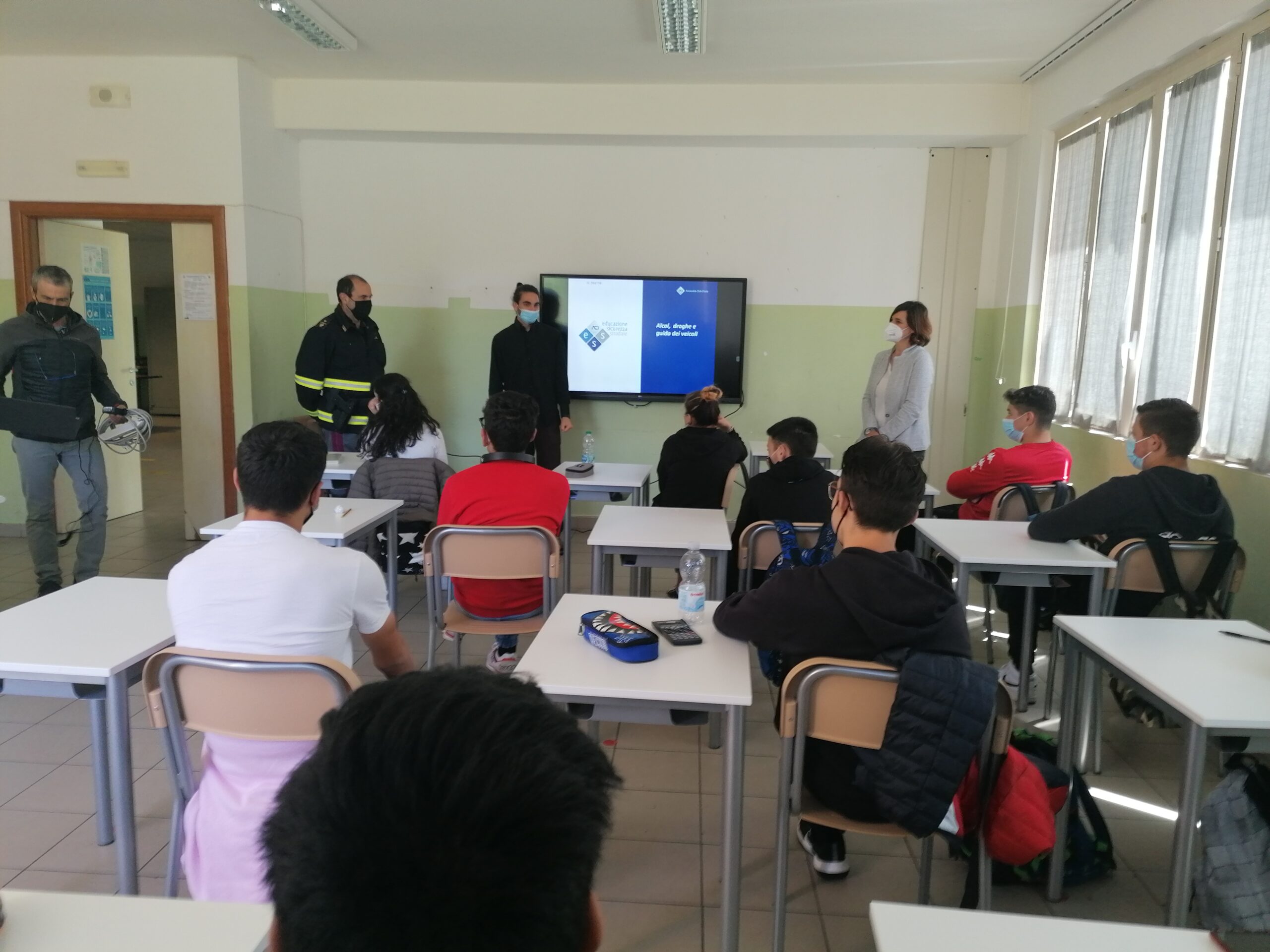 L’ACI TIENE CORSI SULLA SICUREZZA STRADALE AGLI STUDENTI DEL LUIGI DI SAVOIA