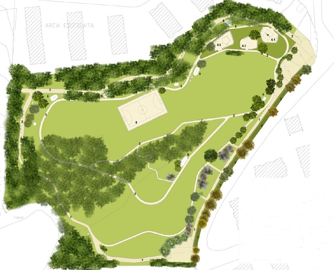 Progetto esecutivo Parco Urbano Villa Reatina