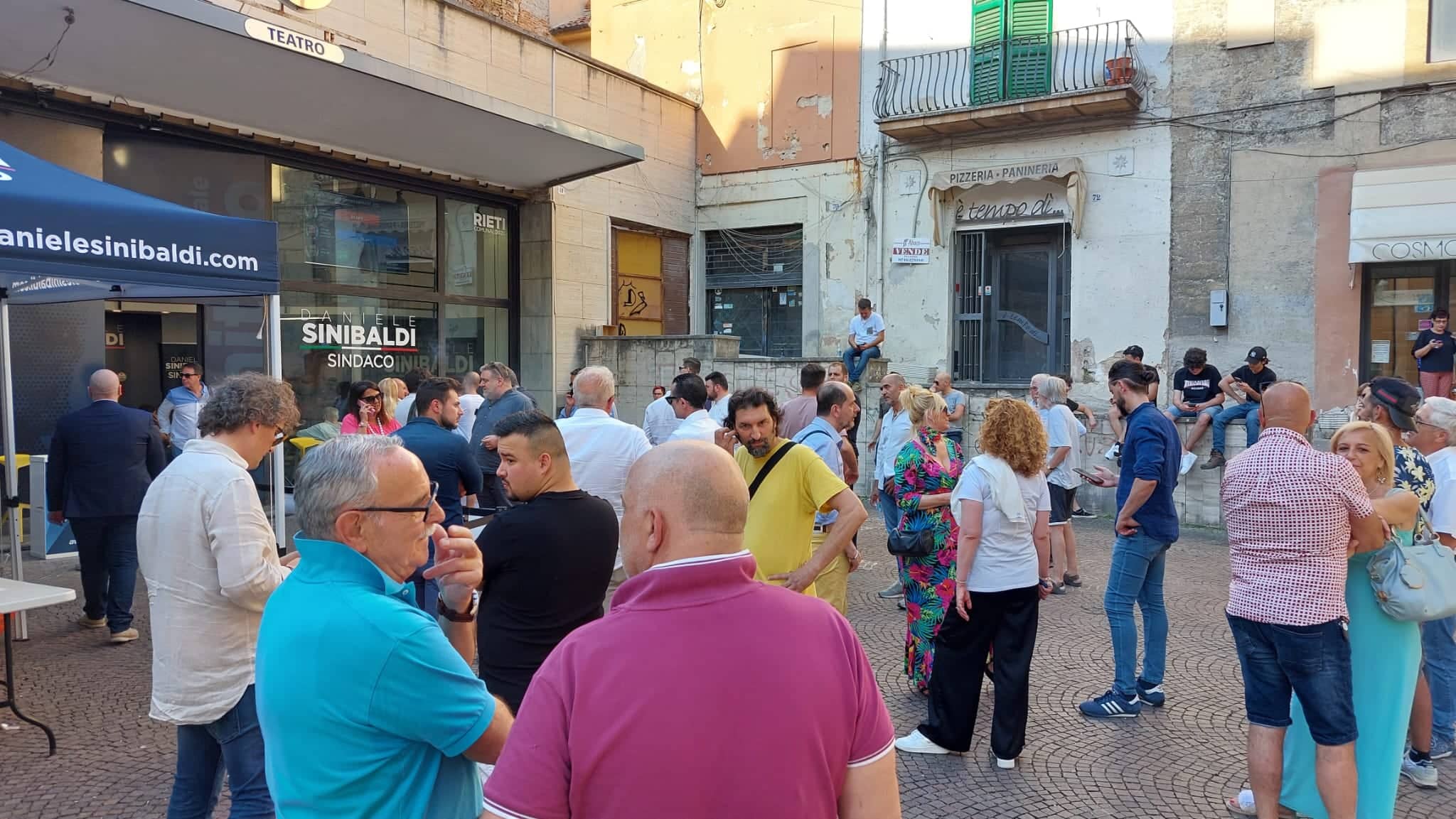 RIETI, 50% SEGGI SCRUTINATI: SINIBALDI 52,4 %, PETRANGELI 37,5 %, UBERTINI 10,1%