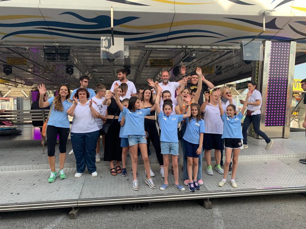 IL LUNA PARK RIETI REGALA SORRISO AI RAGAZZI DELL’ASSOCIAZIONE SPORT TERAPIA RIETI