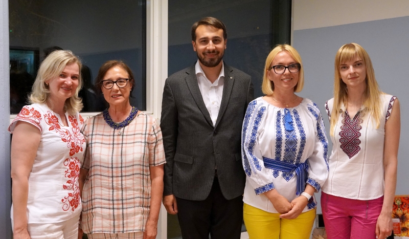 Il Sindaco Sinibaldi accoglie 27 studenti ucraini presso l’Istituto Alberghiero di Rieti