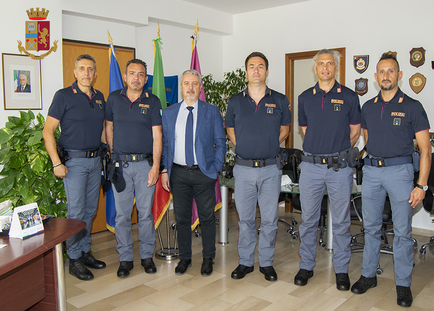 QUESTURA DI RIETI: NUOVI ARRIVI DI SOVRINTENDENTI DELLA POLIZIA DI STATO
