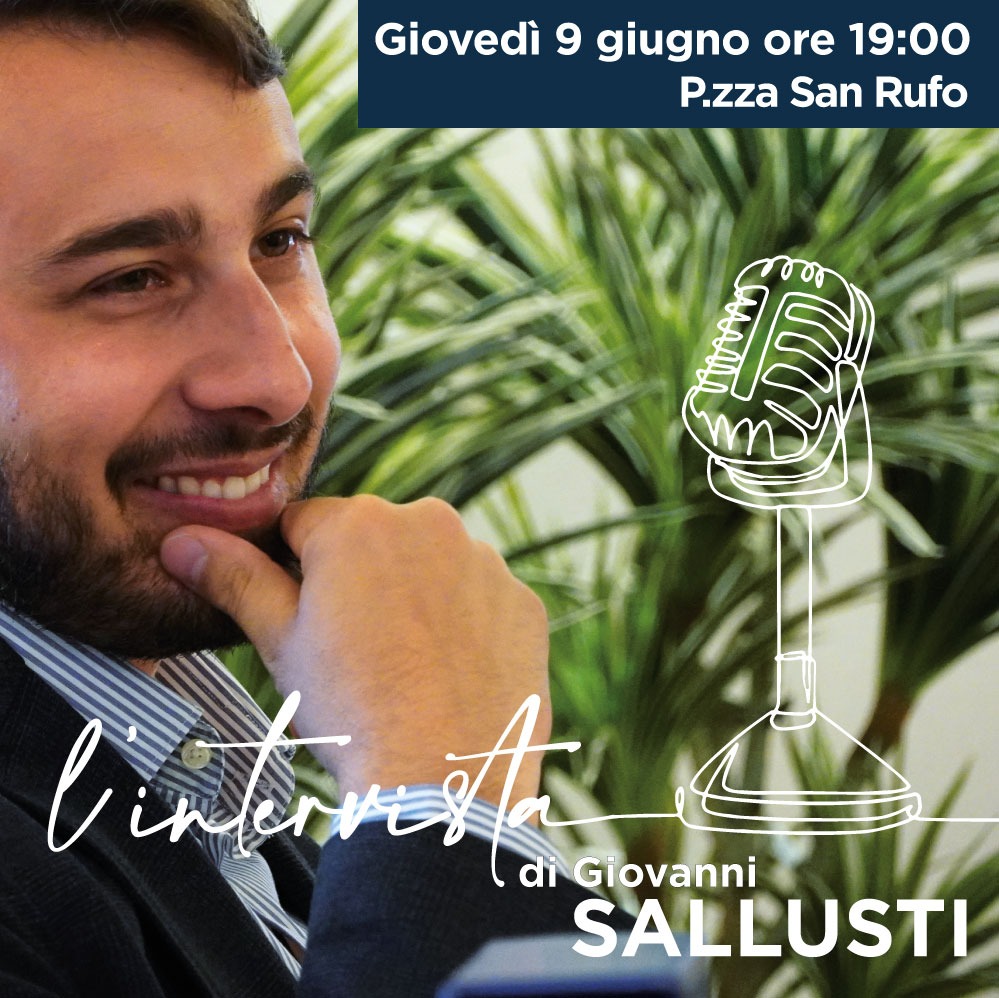 OGGI SALLUSTI INTERVISTA IL CANDIDATO SINDACO SINIBALDI