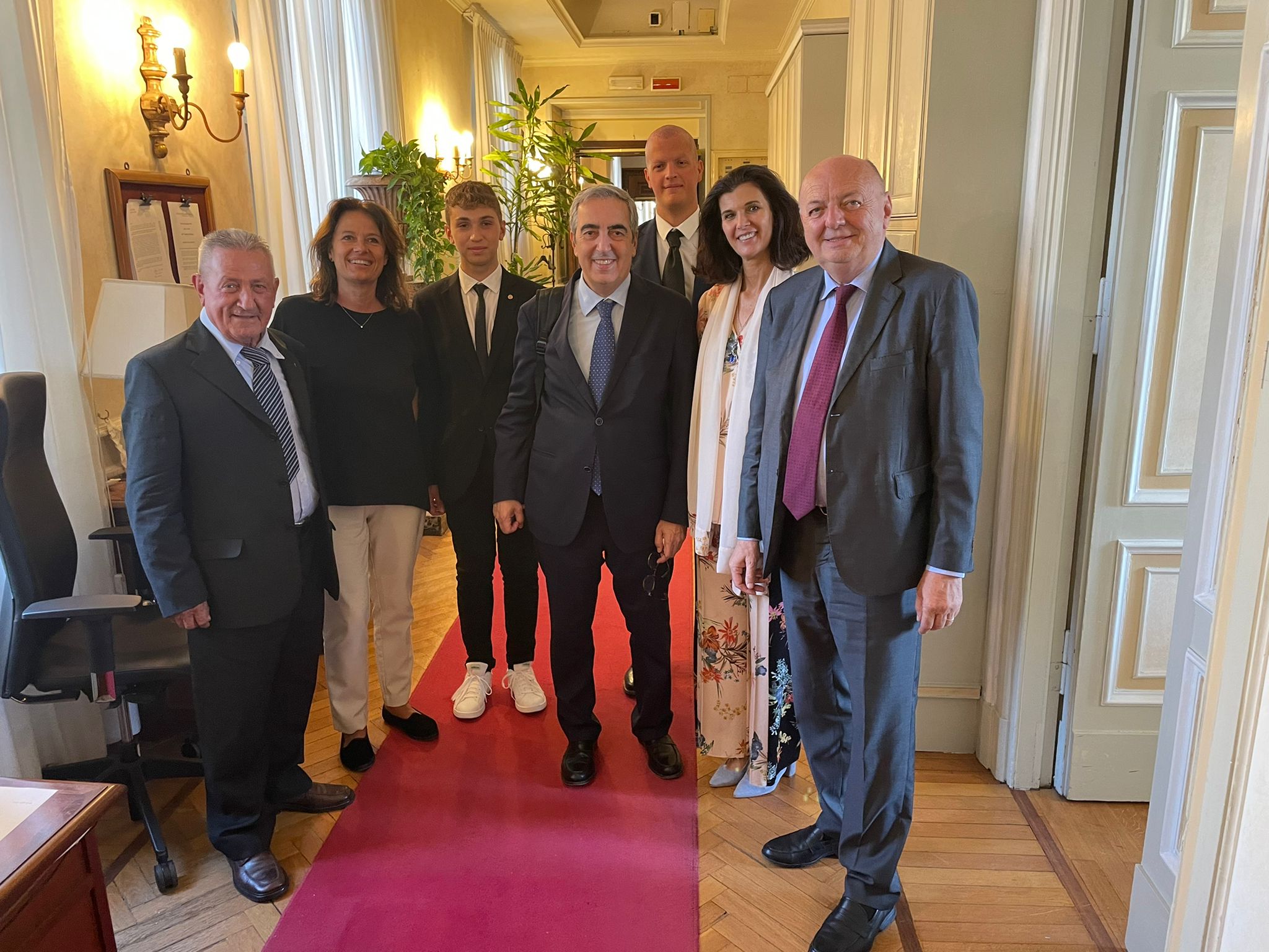 I giovani di Forza Italia invitati al Senato della Repubblica