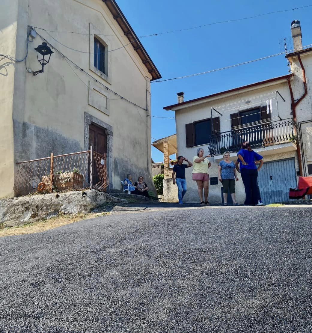 Rieti, nuovi Asfalti: terminati i lavori a Maglianello Alto