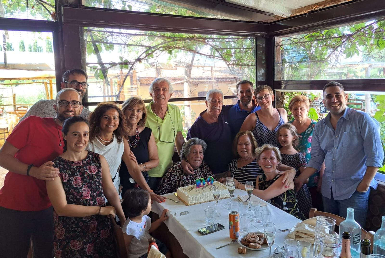 FESTA GRANDE PER SANTINA PASQUALI PER I SUOI 100 ANNI