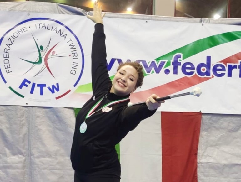 +++ Evaluna Petrozzi è la Vice Campionessa Nazionale di Specialita Tecniche di Twirling 2022 +++