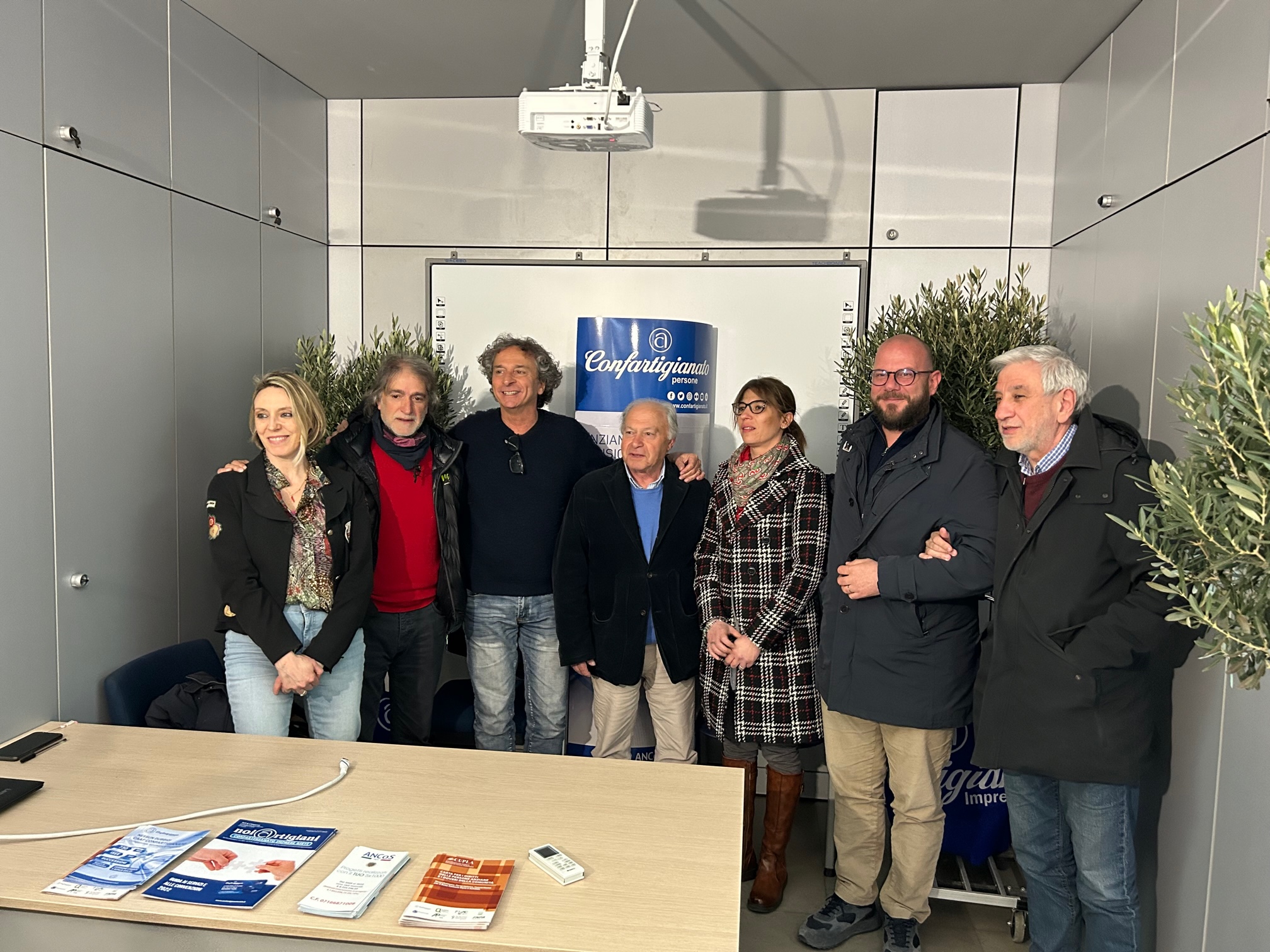 ANAP Confartigianato Rieti dona piante di ulivo ai comuni di Rieti, Cittaducale e Contigliano