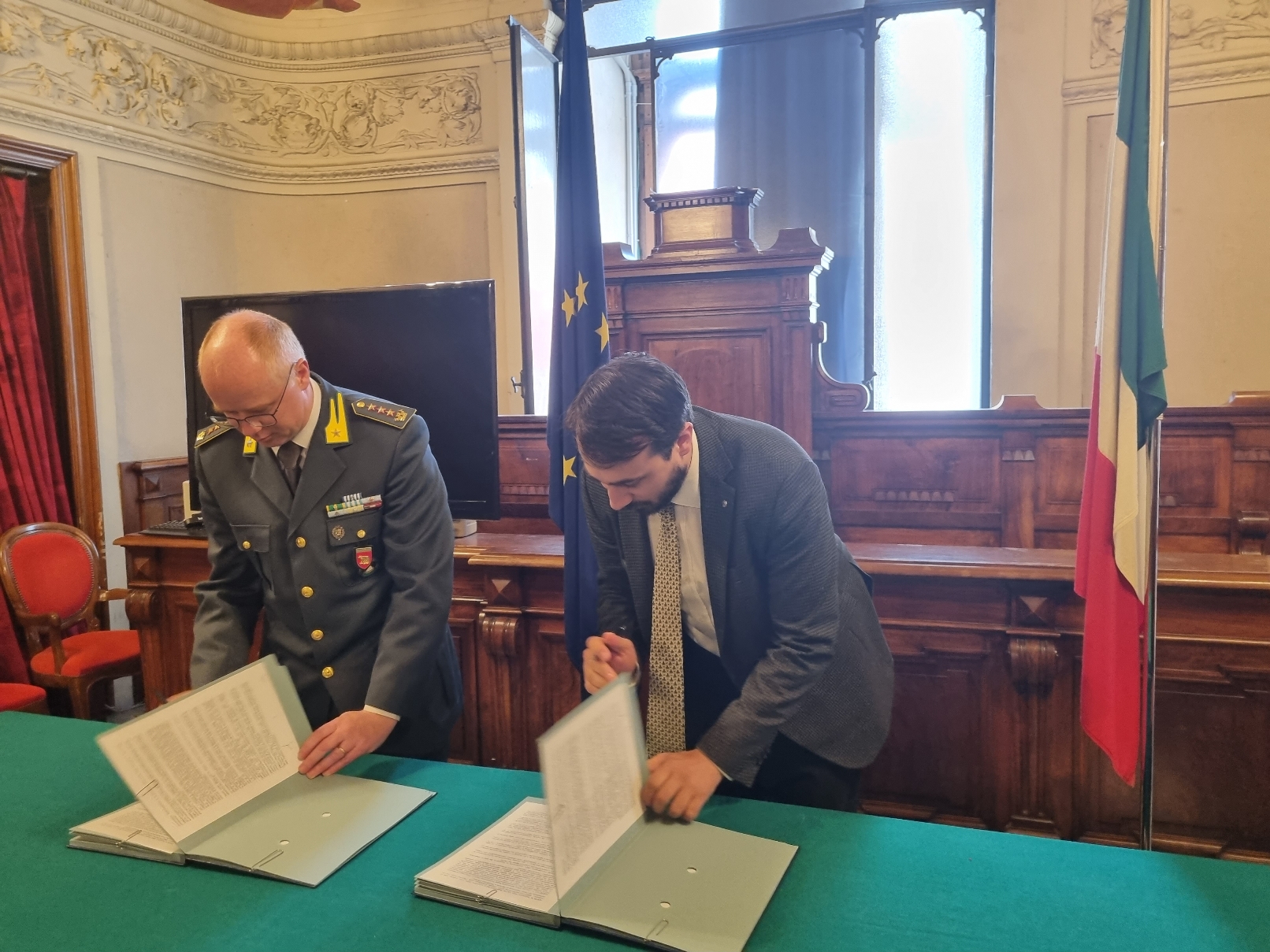 PNRR: Comune di Rieti e Guardia di Finanza siglano un protocollo d’intesa