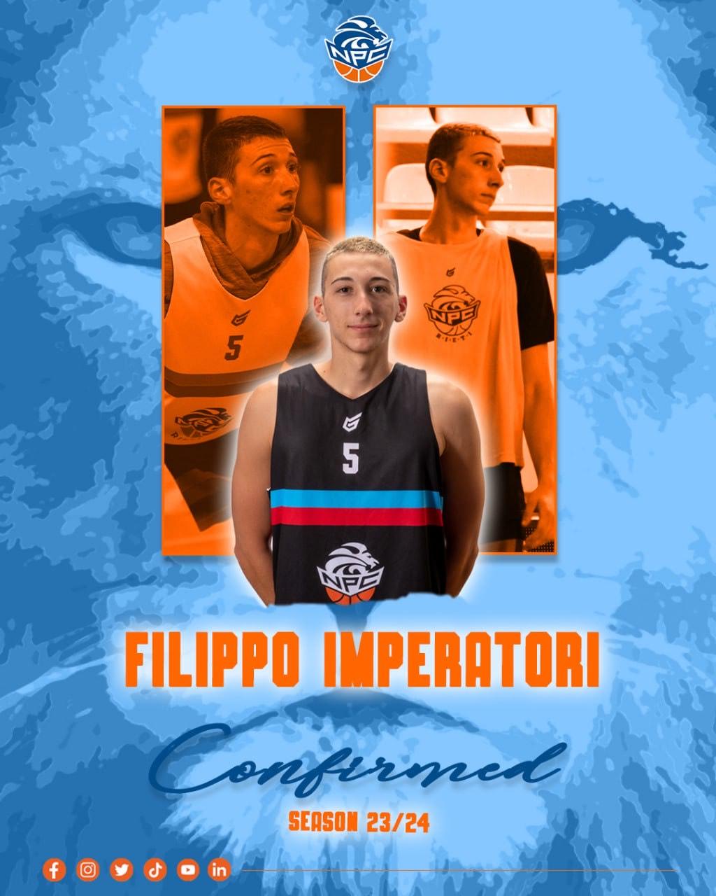 Npc riconferma Filippo Imperatori