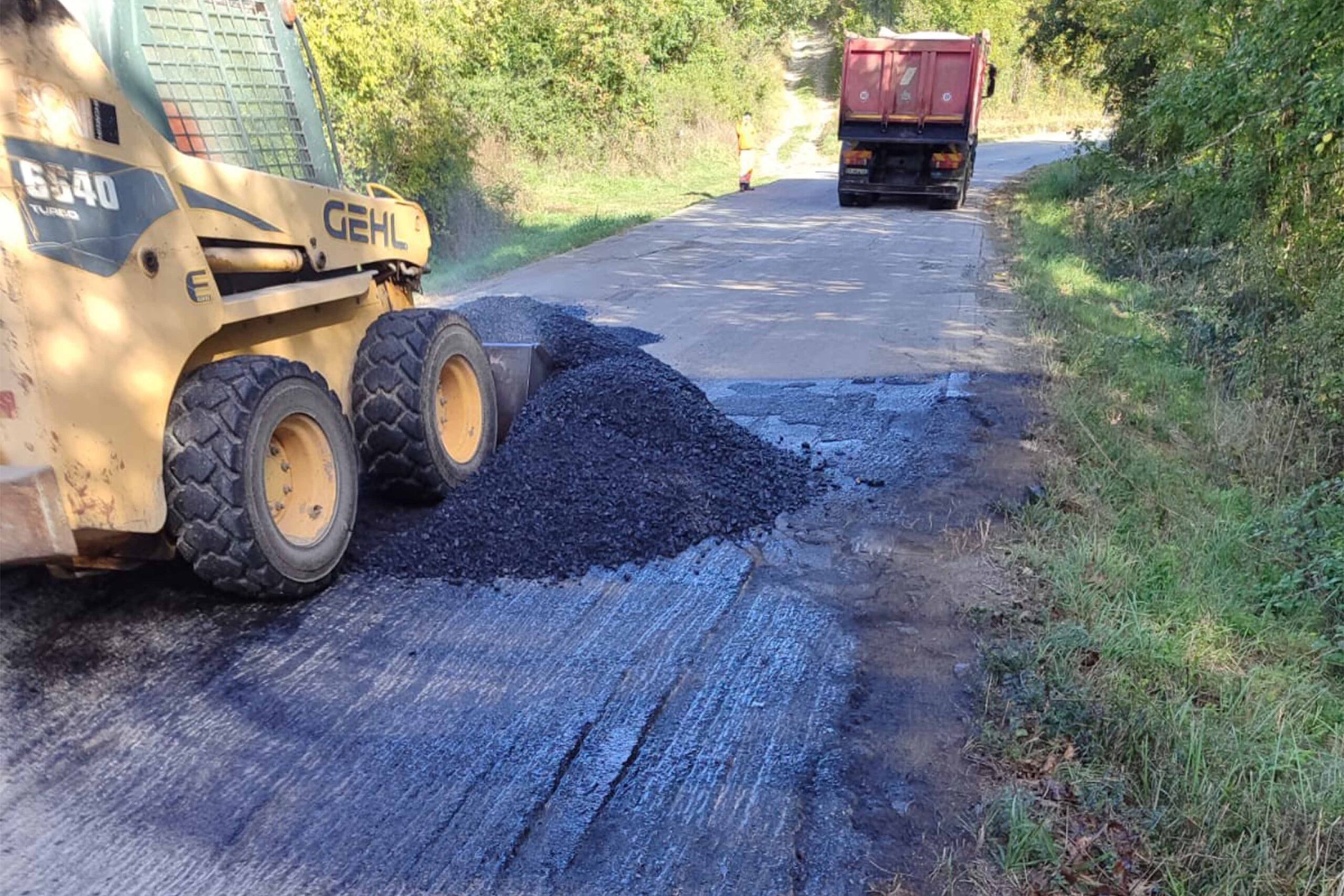 AL VIA I LAVORI SULLE STRADE PROVINCIALI DI RIETI