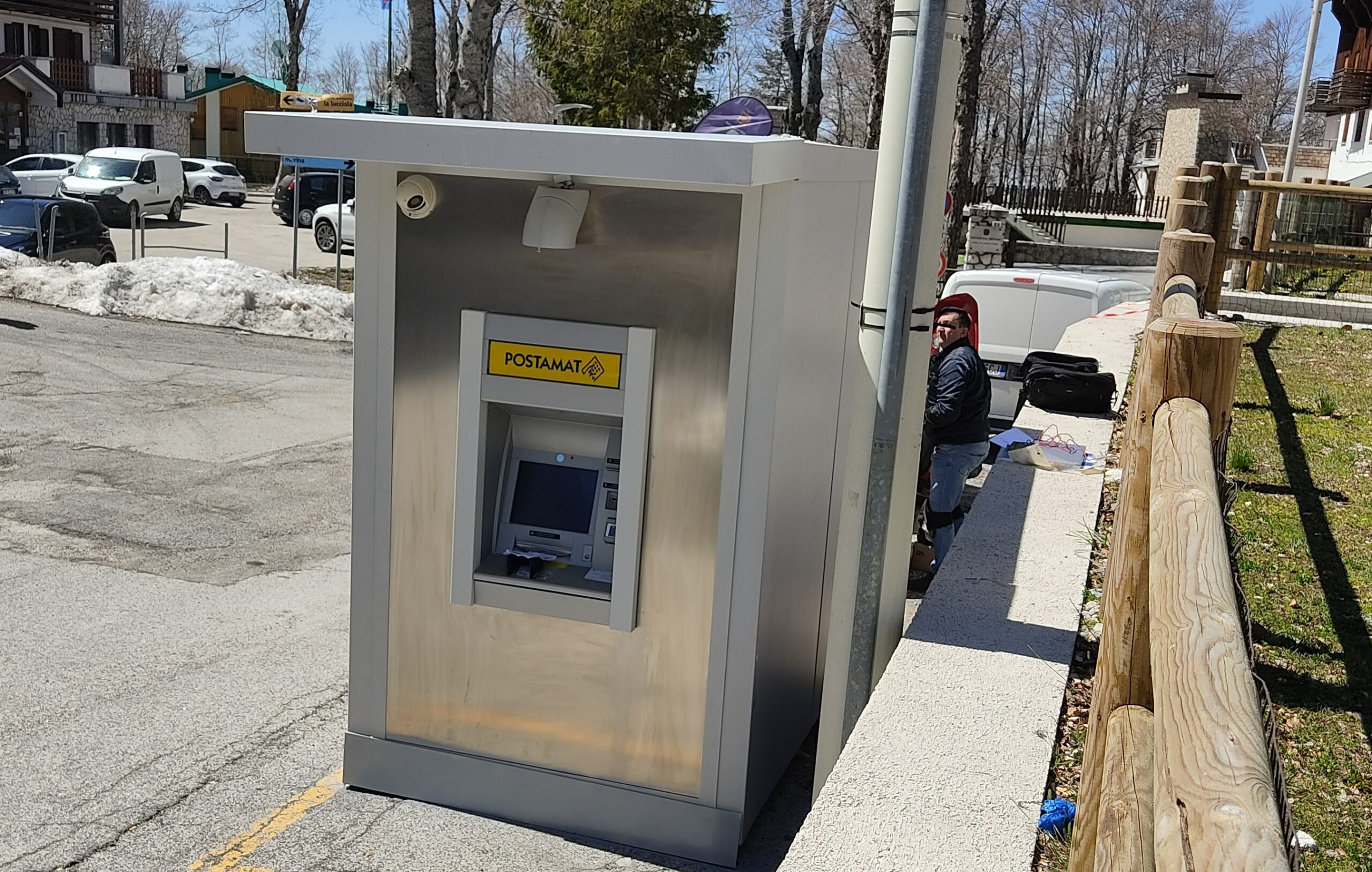AL TERMINILLO E’ OPERATIVO LO SPORTELLO ATM POSTAMAT PER I PRELIEVI DI CONTANTE