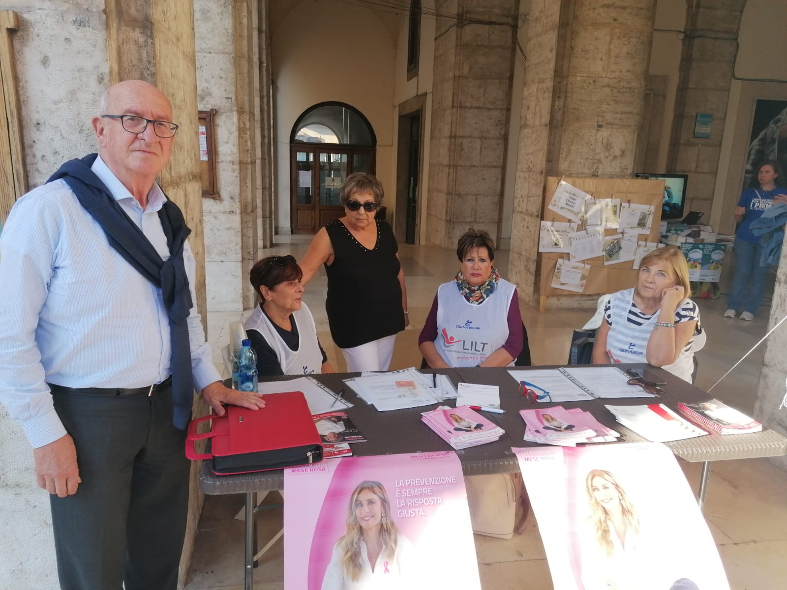 Adesioni agli screening di mammografia, pap-test, colon retto con la Lilt