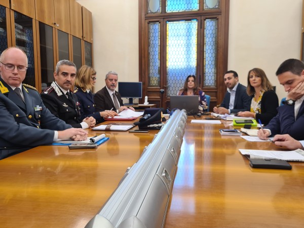 CRIMINALITA’ A RIETI E NEL CICOLANO, COMITATO ORDINE E SICUREZZA PUBBLICA IN PREFETTURA