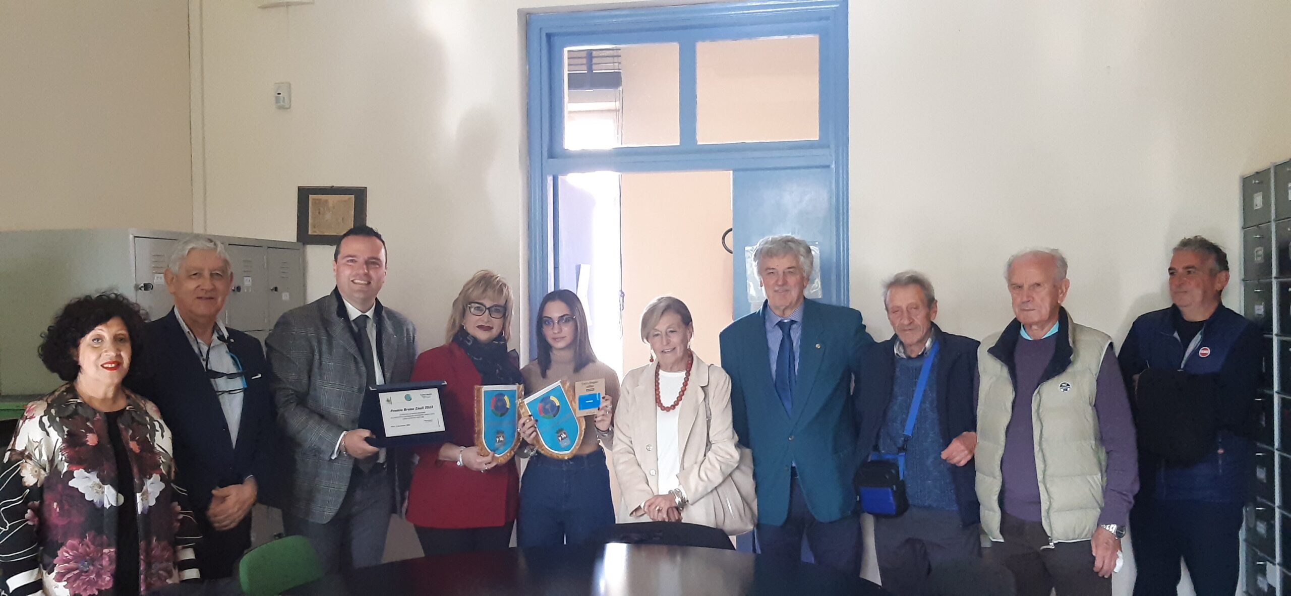 Giulia Fabi seconda al Premio Bruno Zauli, riconoscimento del Panathlon al Liceo Sportivo Jucci
