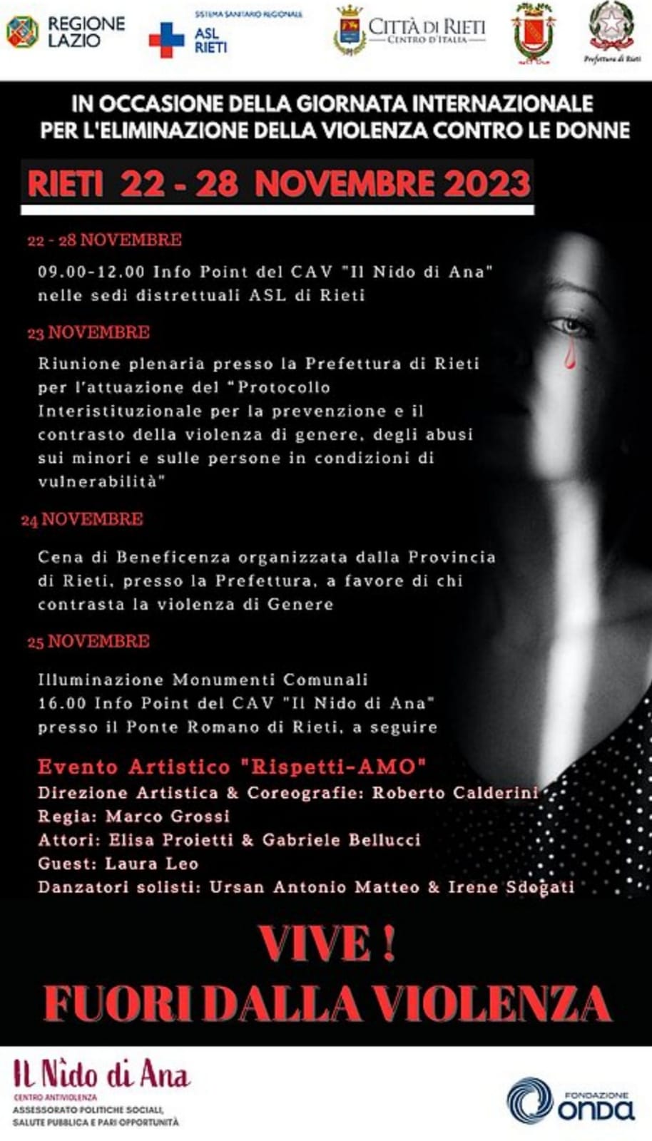 “Sconfiggiamo l’Oscurità”, oggi Giornata Internazionale per l’Eliminazione della Violenza contro le Donne