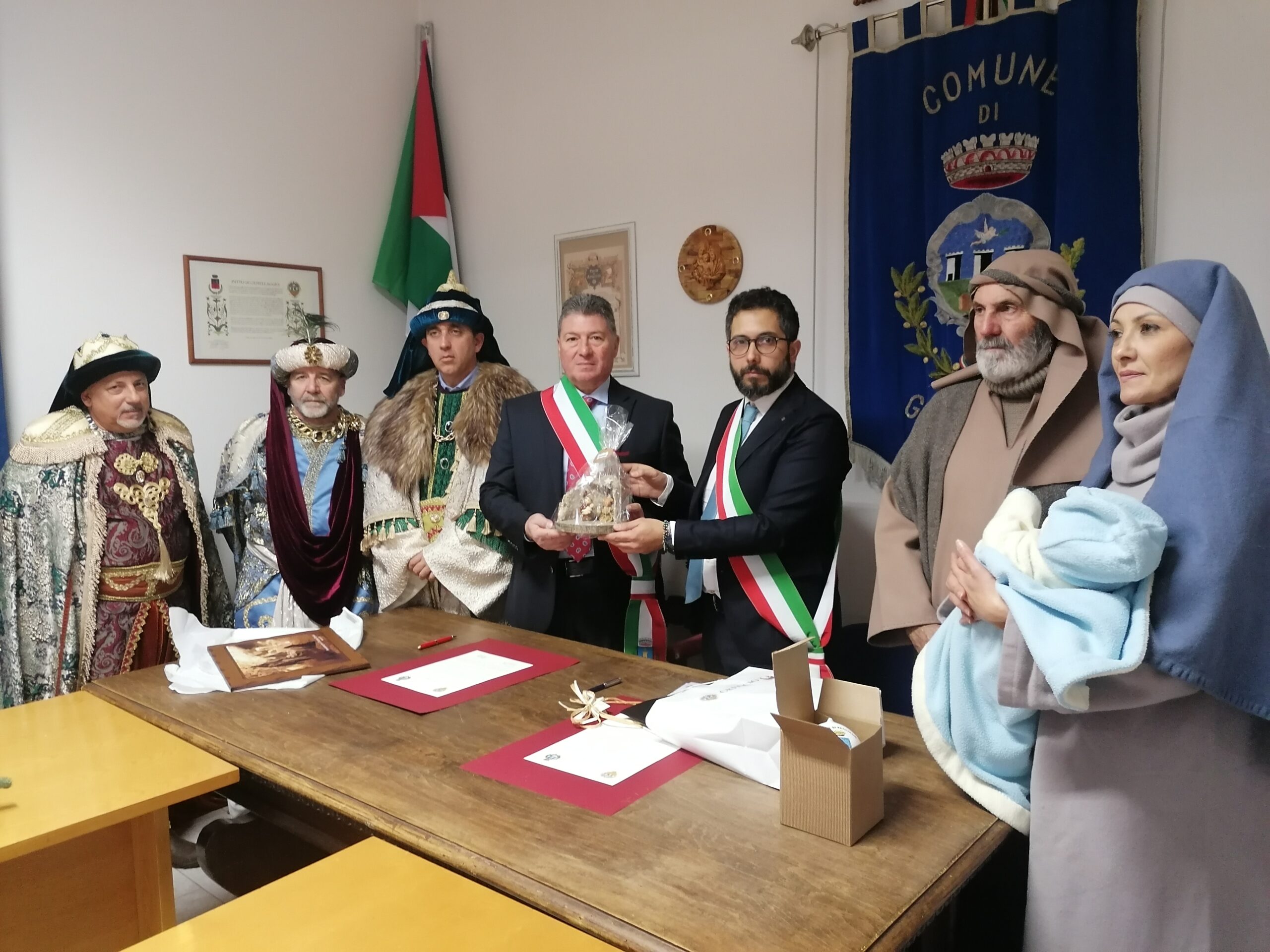 Firmato il Patto di Amicizia tra il Comune di Greccio e il Comune di Faggiano