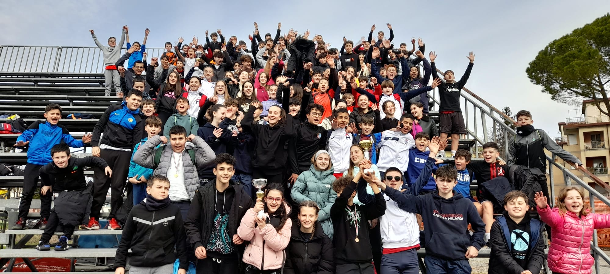 La “Sisti” trionfa alla fase provinciale di corsa campestre