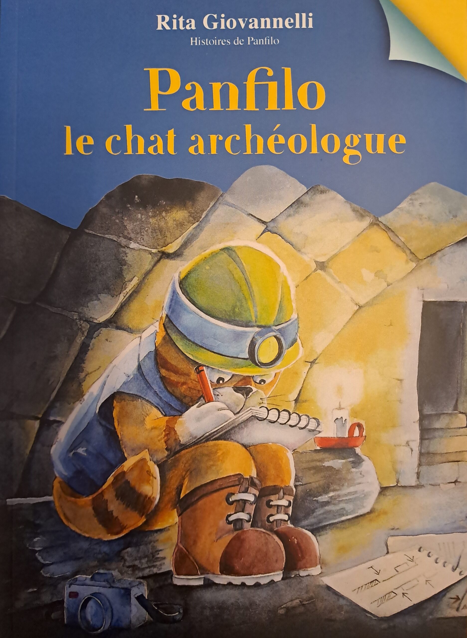 “Panfilo gatto archeologo” arriva nelle librerie in lingua francese.