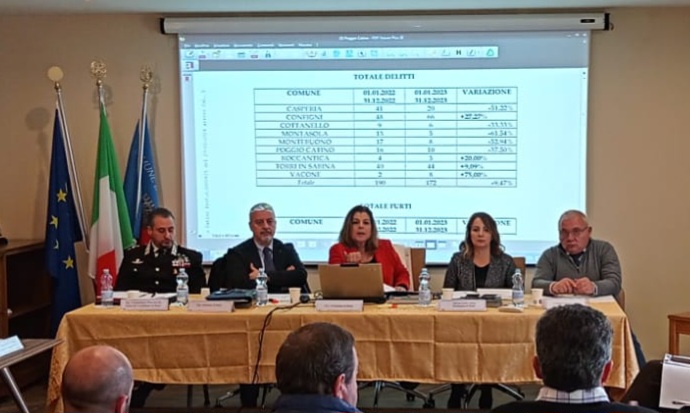 Comitato Provinciale Ordine e Sicurezza Pubblica a Poggio Catino