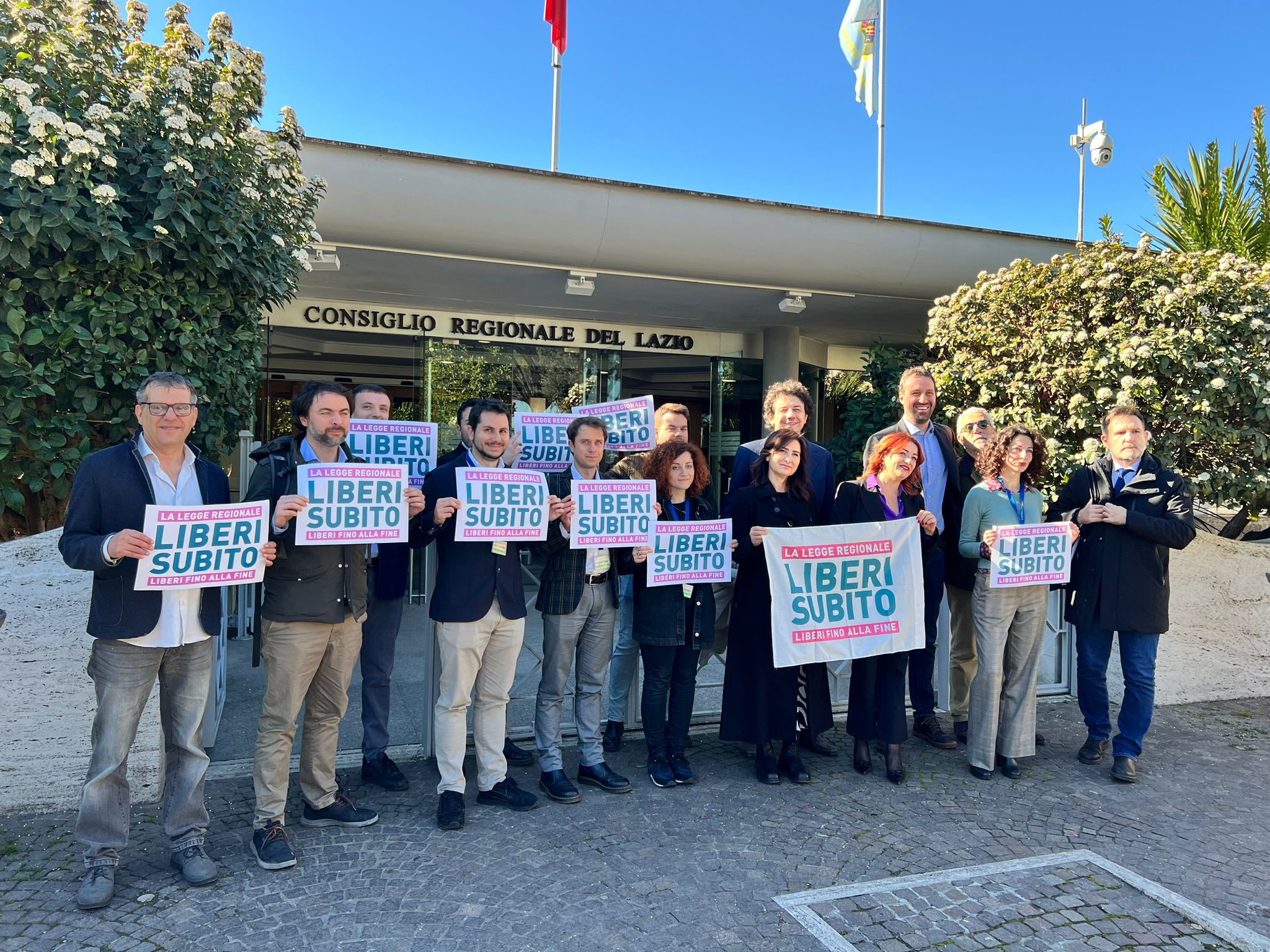 Cellula di Rieti alla presentazione della proposta di legge Liberi Subito
