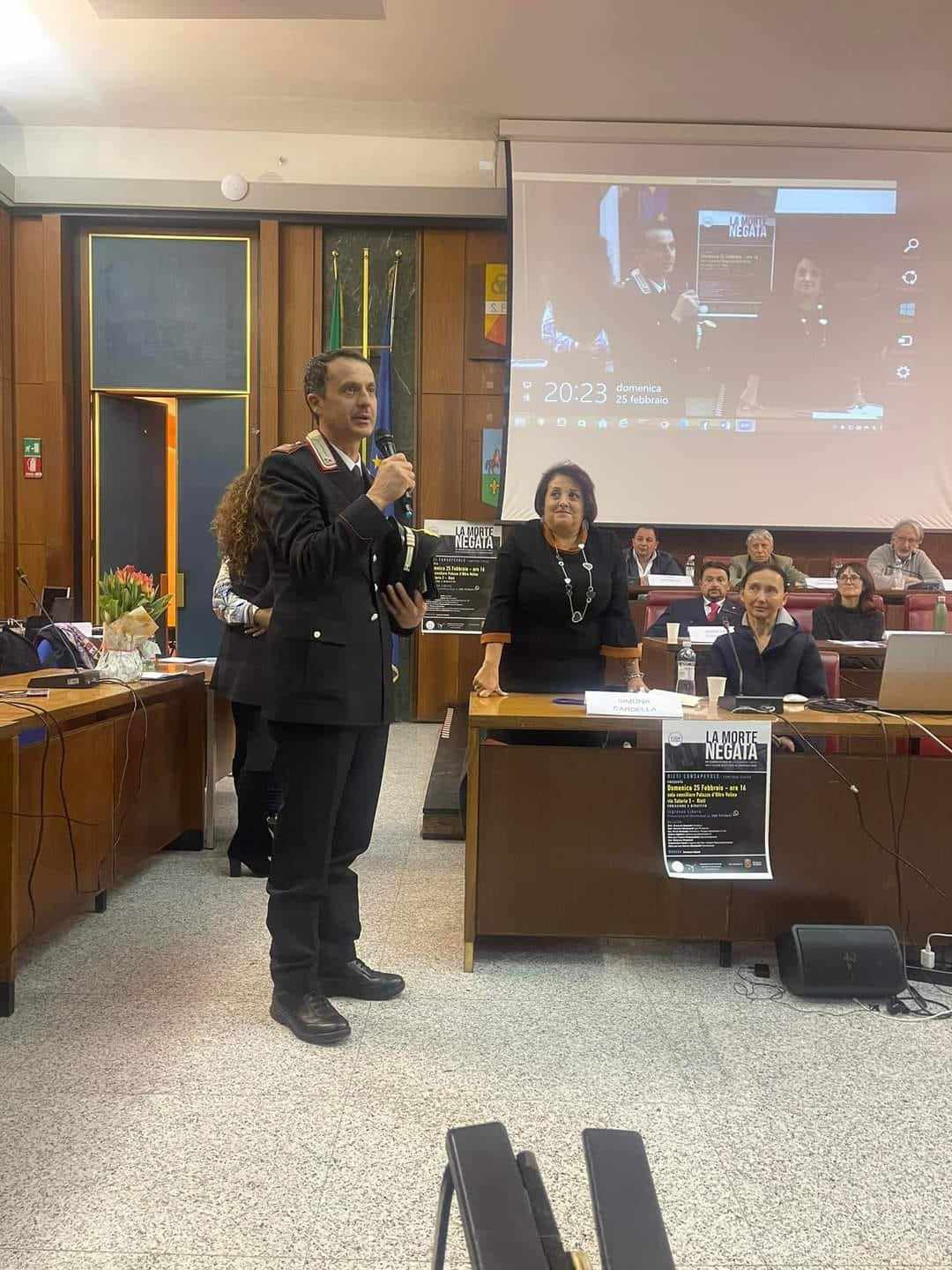 Proiezione-dibattito del film documentario “La Morte Negata” nella sala provinciale di Rieti
